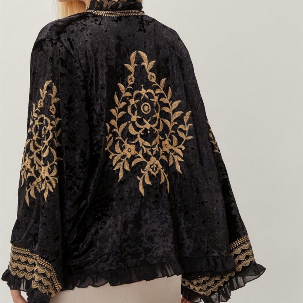 Nasty Gal Embroidered jacket, NWT